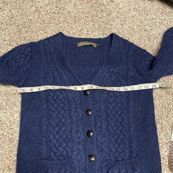 Inis craft 100% wool heavy weave cardigan sweater - Picture 5 of 9